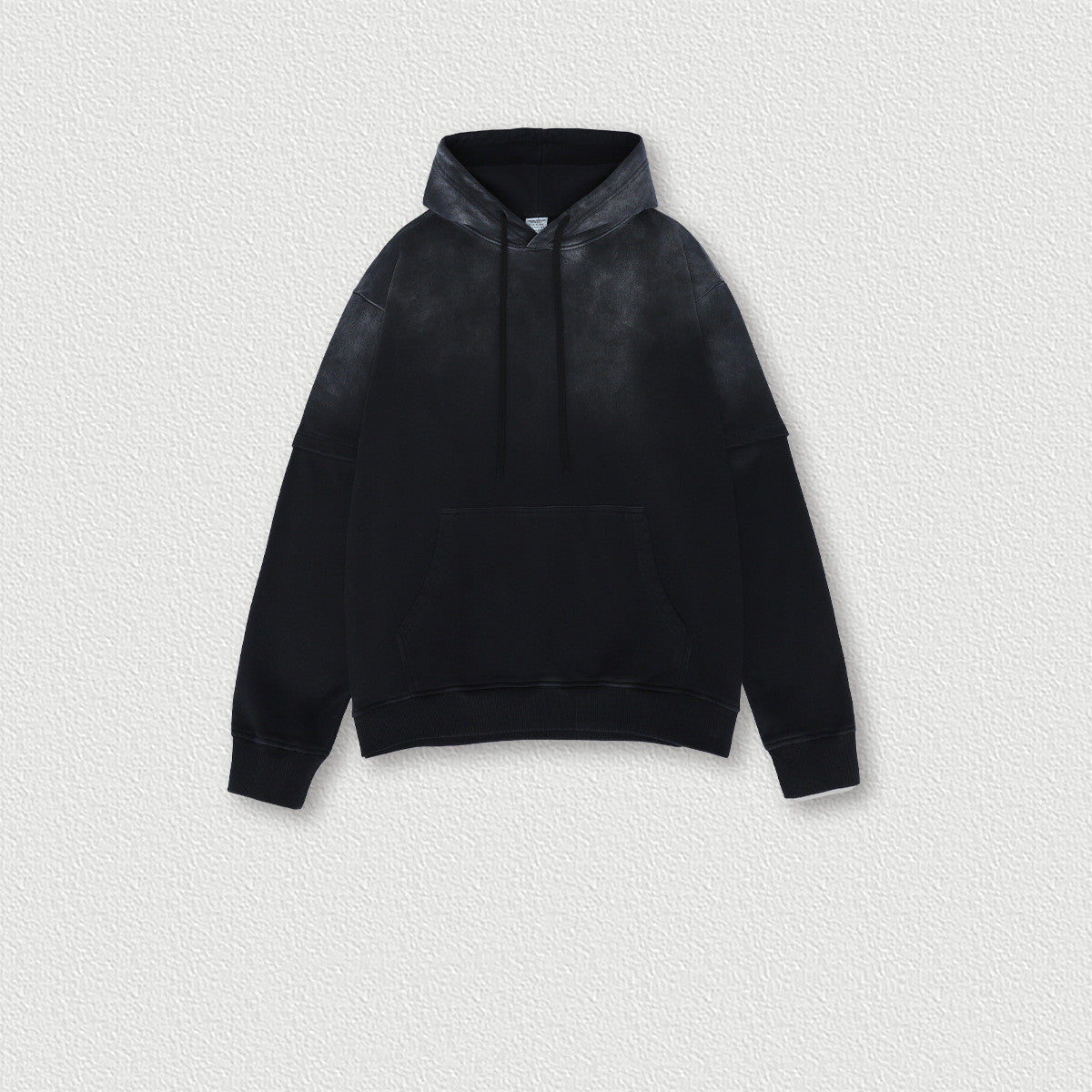 Fake Two Fashionable Loose Sweater Men Street King Apparel
