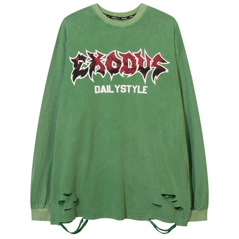 "Daily Style" Unisex Men Women Streetwear Graphic Sweatshirt Daulet Apparel