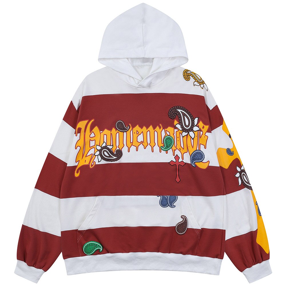 "Prisoner" Unisex Men Women Streetwear Graphic Hoodie Daulet Apparel