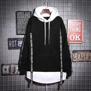 Cool Japanese Funny Printed Fleece Hoodies Boys Winter Japan Hip Hop Casual Sweatshirts Streetwear Males Spring High Street Tops Daulet Apparel