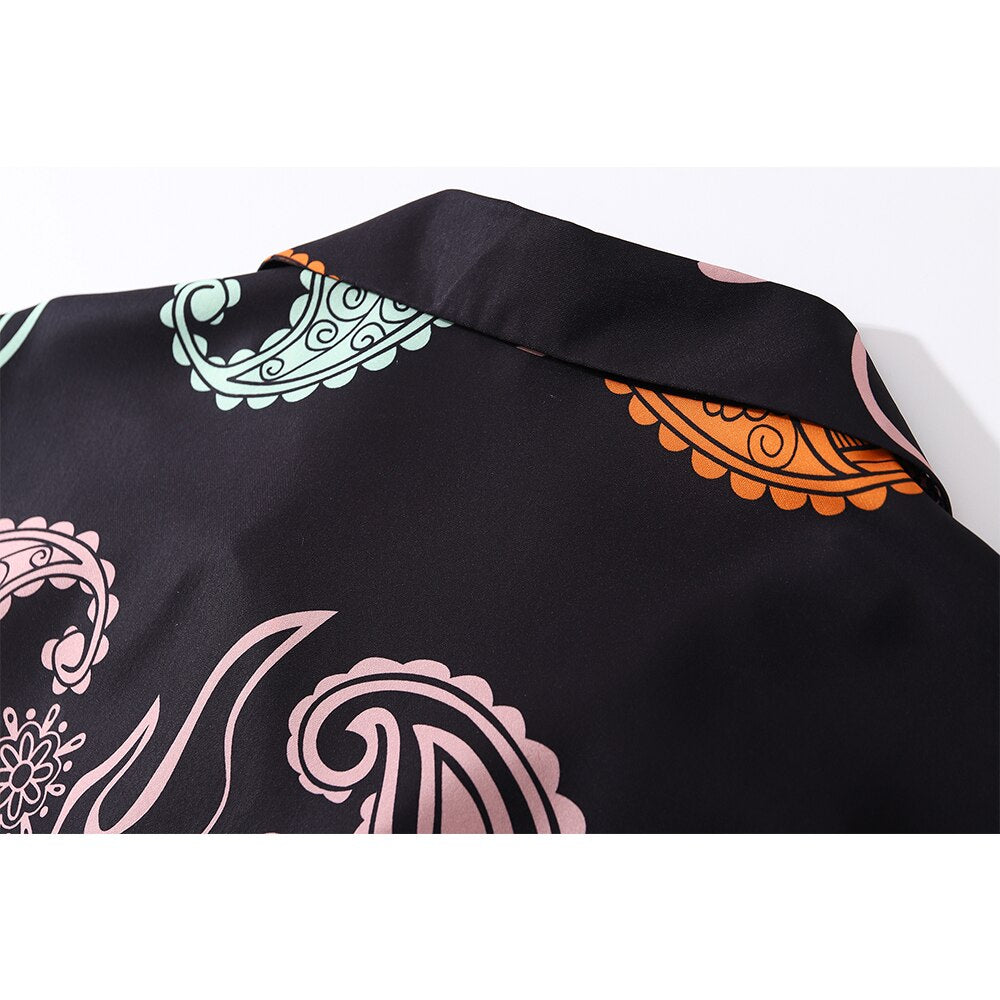 "White Daisy" Unisex Men Women Streetwear Graphic Shirt Daulet Apparel