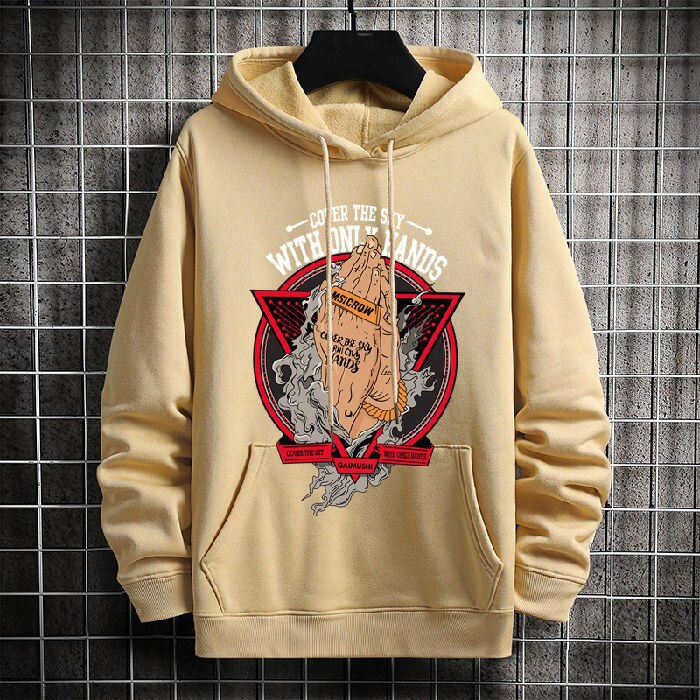 "Big Hands" Unisex Men Women Streetwear Graphic Hoodie Daulet Apparel