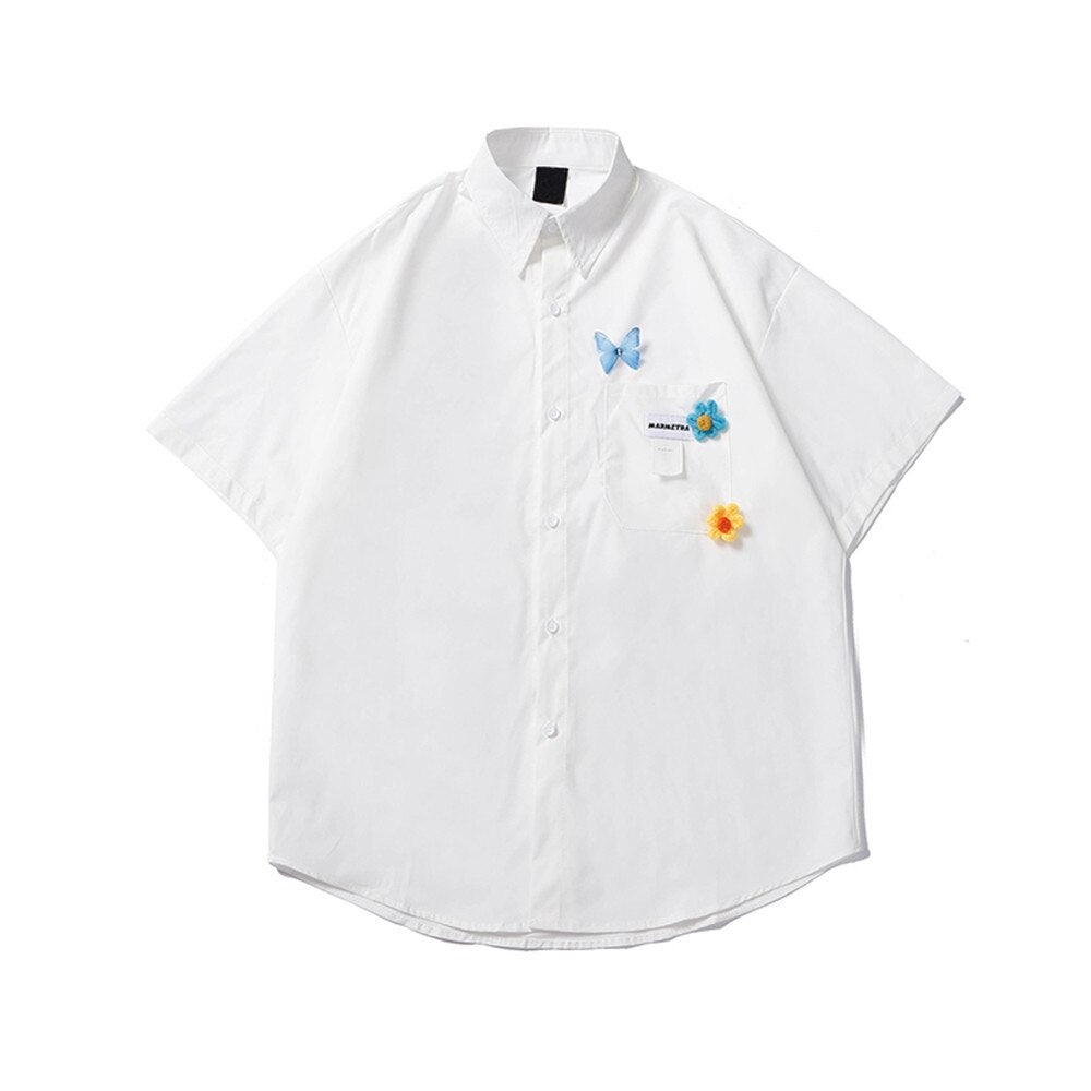 "First Day" Unisex Men Women Streetwear Graphic Shirt Daulet Apparel