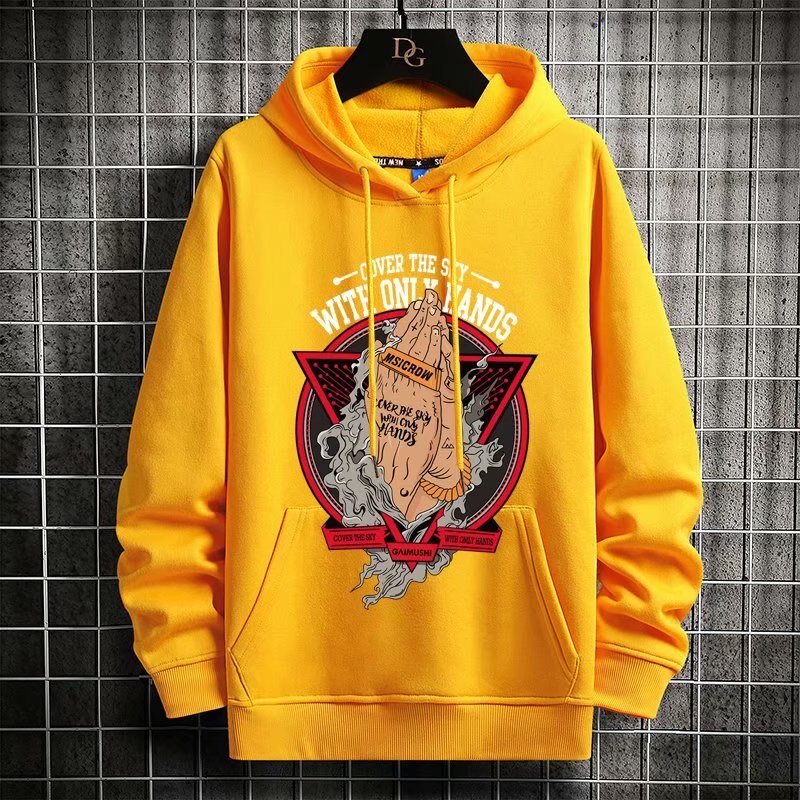 "Big Hands" Unisex Men Women Streetwear Graphic Hoodie Daulet Apparel