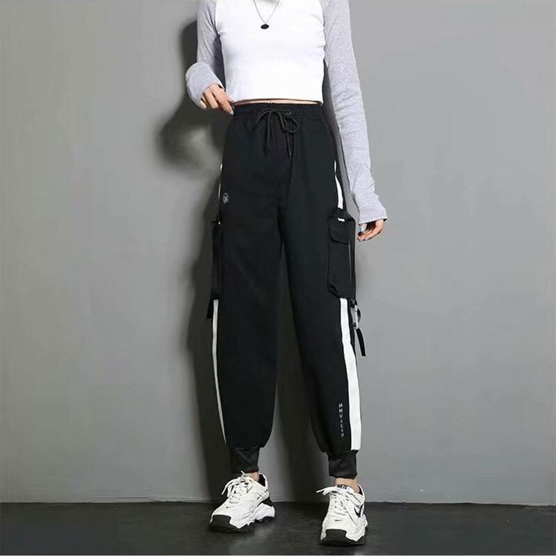 "White Knight" Unisex Men Women Streetwear Pants Daulet Apparel