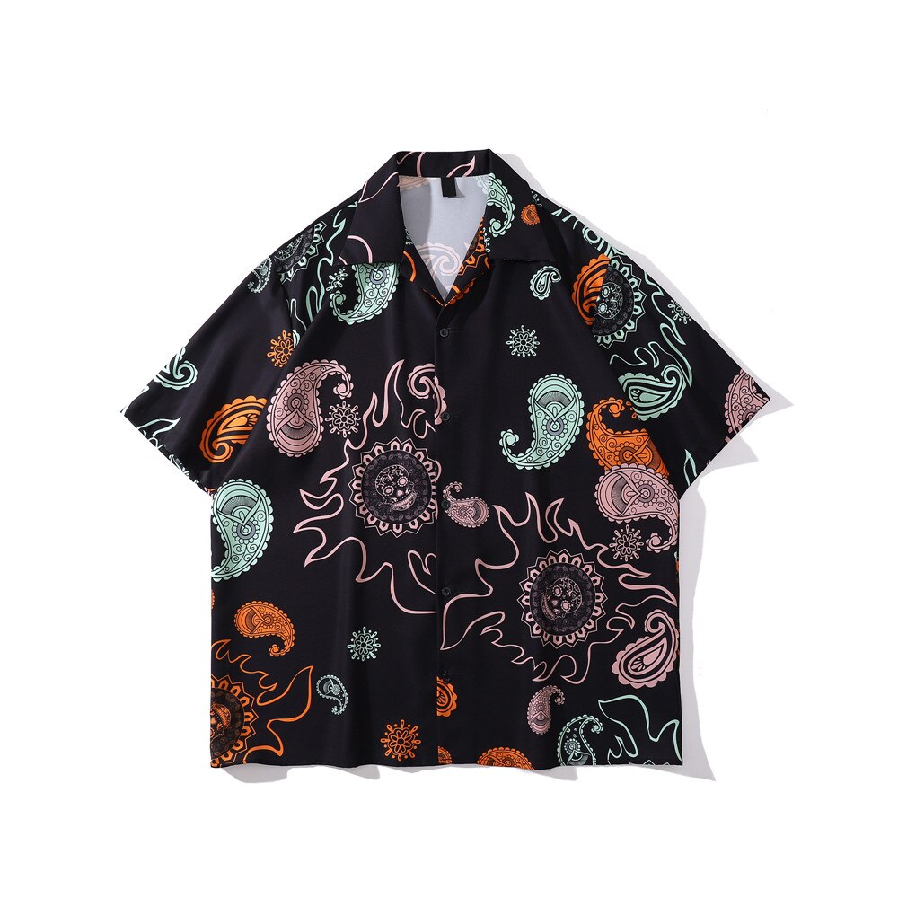 "White Daisy" Unisex Men Women Streetwear Graphic Shirt Daulet Apparel