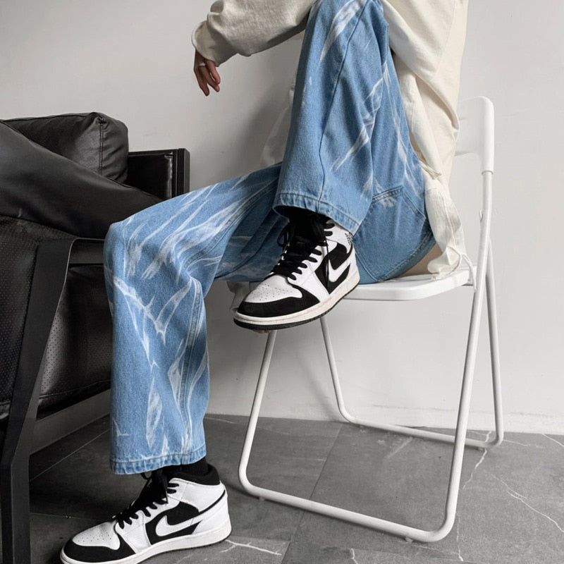 "Ice Cold" Unisex Men Women Streetwear Hip-Hop Pants Daulet Apparel