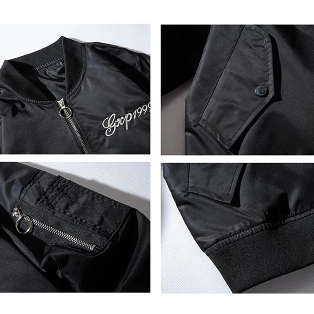 sukajan bomber jacket men yokosuka souvenir japan anime embroidered ma1 coat dragon tiger boys baseball clothes spring autumn urban fashion pants