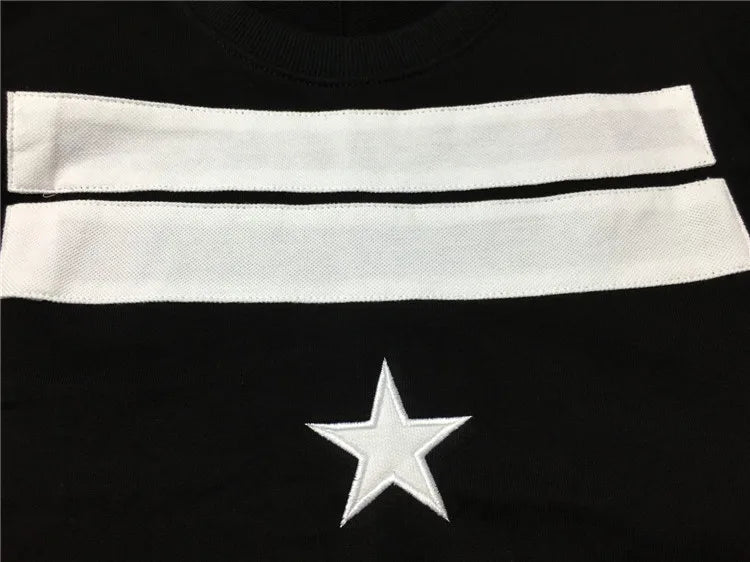 New Baolideng Men star striped patch gentleman Hoodies Hoody hooded Sweatshirts velvet Cotton Drake Thicken Fleece #E13 Street King Limited