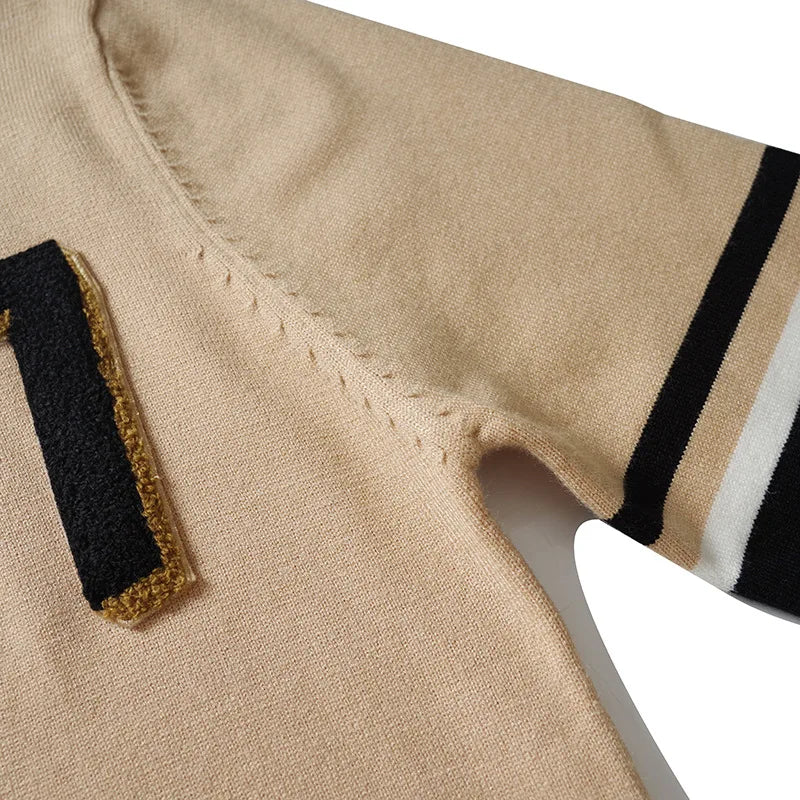 New 2023 Men Luxury Winter gentleman Embroidered 17 strips Knit Casual Sweaters pullover Asian Size High quality Drake #J13 Street King Limited