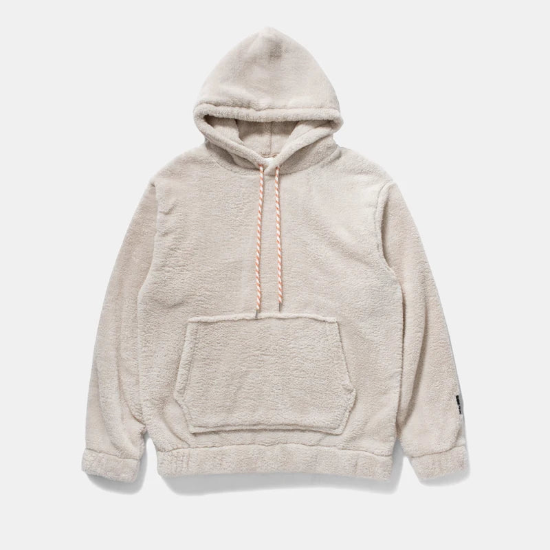 Warm Hoodies Men's 2018 Autumn Winter Hairy Sweatshirts Hip Hop Casual Drawstring Pullover Fashion Skateboard Solid Hooded Tops Street King Limited
