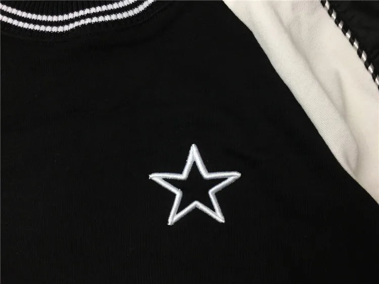 New High High Men Striped Embroidered Stars Hoodies Hoody hooded Sweatshirts velvet Cotton Drake Thicken Fleece #d33 Street King Limited