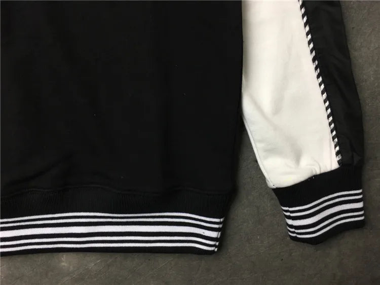 New High High Men Striped Embroidered Stars Hoodies Hoody hooded Sweatshirts velvet Cotton Drake Thicken Fleece #d33 Street King Limited