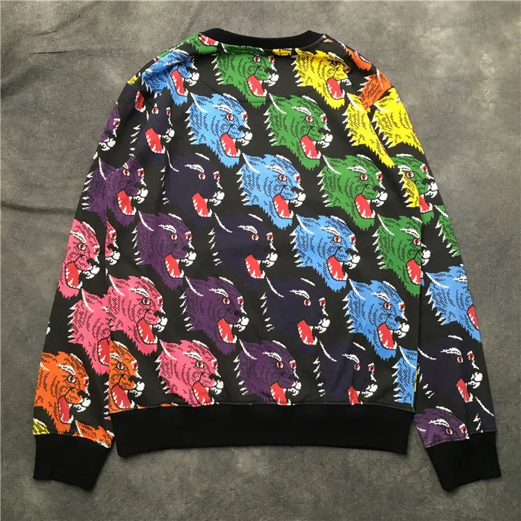 New High Quality 2018 Men different Wolf Hoodies Hoody hooded Sweatshirts velvet Cotton Drake Thick Fleece Street Hip hop #H8 Street King Limited