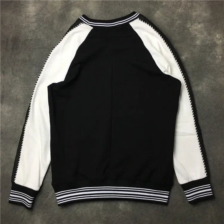 New High High Men Striped Embroidered Stars Hoodies Hoody hooded Sweatshirts velvet Cotton Drake Thicken Fleece #d33 Street King Limited
