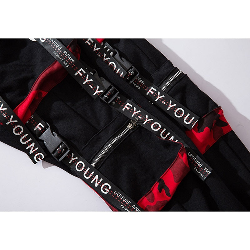 "Big Things" Unisex Streetwear Hip Hop Tactical Joggers Daulet Apparel