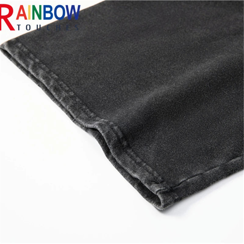 Rainbowtouches 2021 New Mens Short-Sleeve T-Shirt Unisex High Street Car Printing Loose Casual Punk Hip Hop BoyGraffiti Fashion Street King Limited