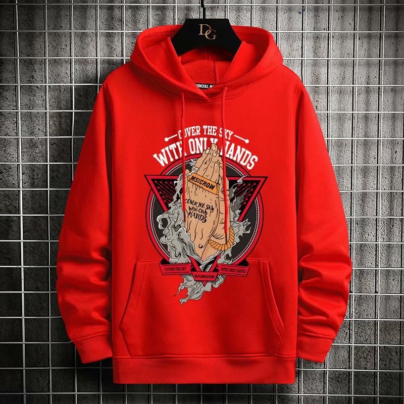 "Big Hands" Unisex Men Women Streetwear Graphic Hoodie Daulet Apparel