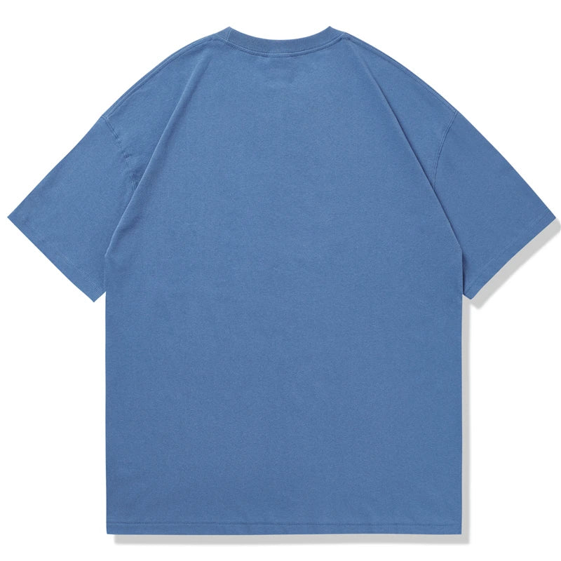 Hip Hop Streetwear Harajuku T Shirt Girl Japanese Kanji Print Tshirt 2021CC Summer Mens Short Sleeve Cotton Oversized T-Shirt Street King Limited