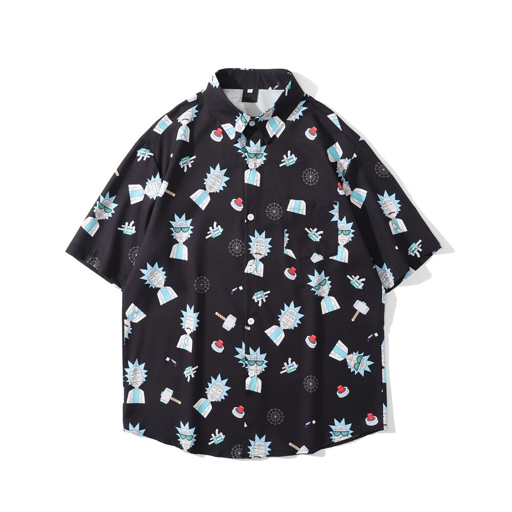 "Big Head" Unisex Men Women Streetwear Graphic Shirt Daulet Apparel