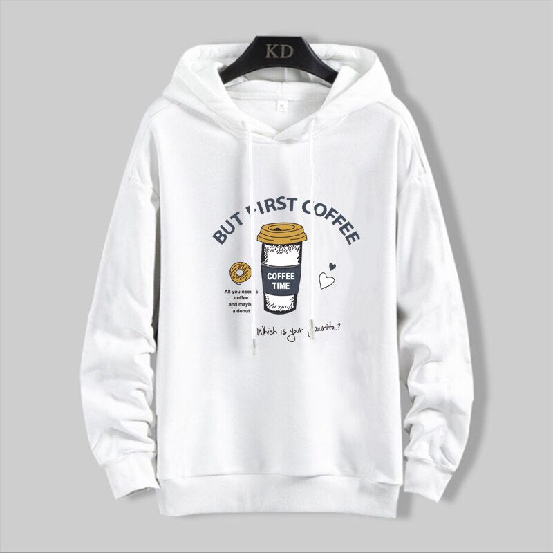"Best Coffee" Unisex Men Women Streetwear Graphic Hoodie Daulet Apparel
