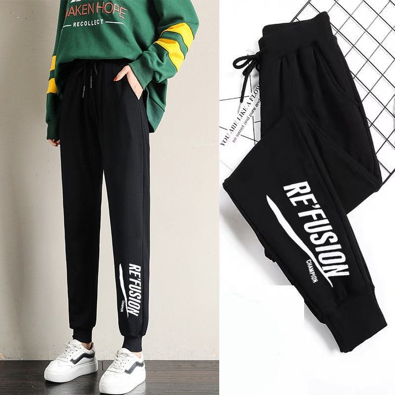 "No Limit" Unisex Men Women Streetwear Pants Daulet Apparel