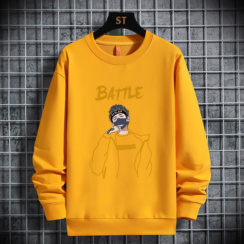 "Battle" Unisex Men Women Streetwear Graphic Hoodie Daulet Apparel