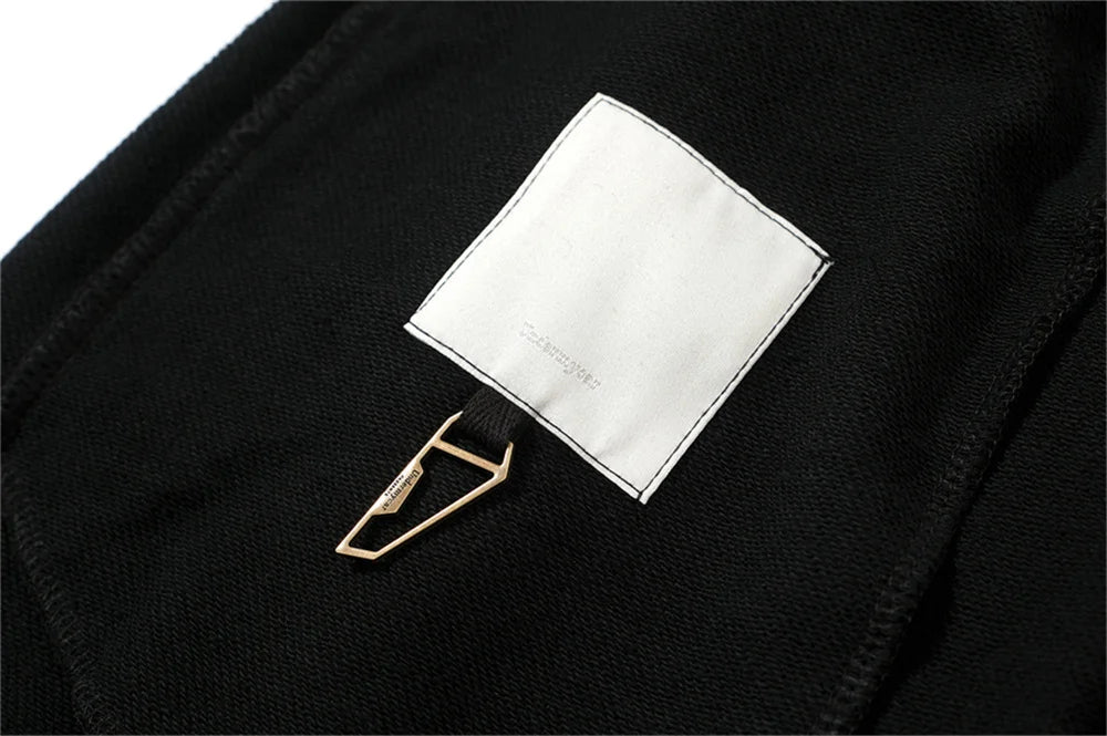 Undermycar 2024 Trendy Drawstring Logo Drawstring Pure Cotton Loose Fat Elastic Shorts Street King Limited