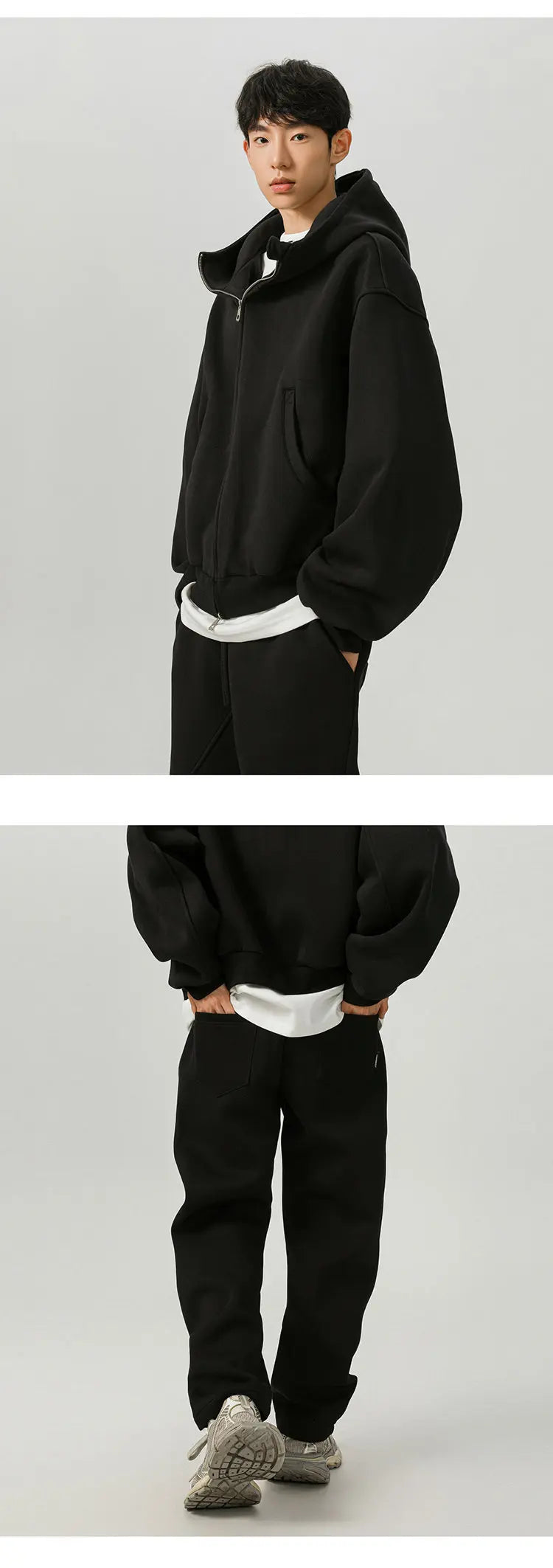 men sport sets hood coat pant streetwear loose casual hoody short sweatshirt jacket trouser women hoodie sweatpant tracksuit unique joggers style 2794