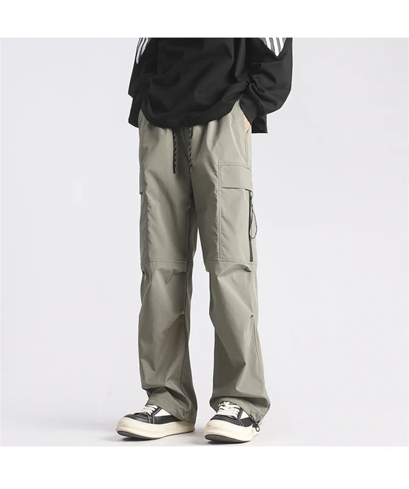 autumn mens cargo pants casual hip hop multi pocket trousers streetwear techwear sweatpants functional baggy pantalones hombre 1 unique joggers style 208