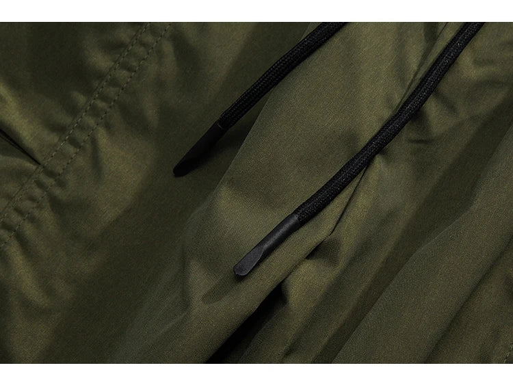 multi pocket mens wide leg straight cargo pants korean fashion track pants male casual loose mopping trousers four seasons unique cargo style 1027