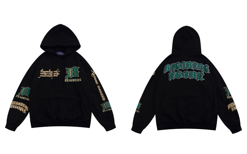 "College Day" Unisex Men Women Streetwear Graphic Hoodie Daulet Apparel