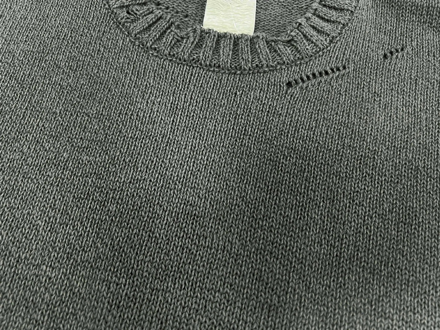 New 2023 Men Luxury Under my car Holes gentleman Classic Cotton Knit Casual Sweaters pullover Asian Size High Drake #49 Street King Limited