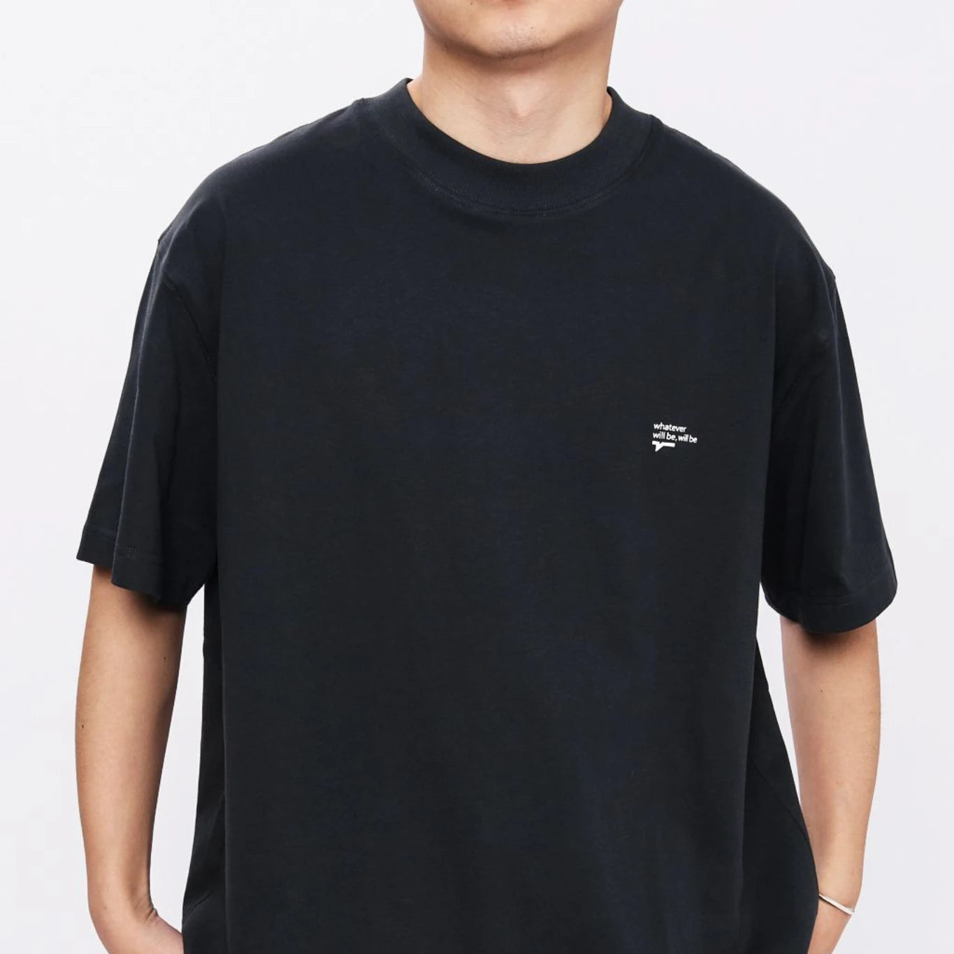 Summer Korean style loose simple short sleeved T shirt men casual y2k street solid color Harajuku round neck half sleeved top Street King Limited