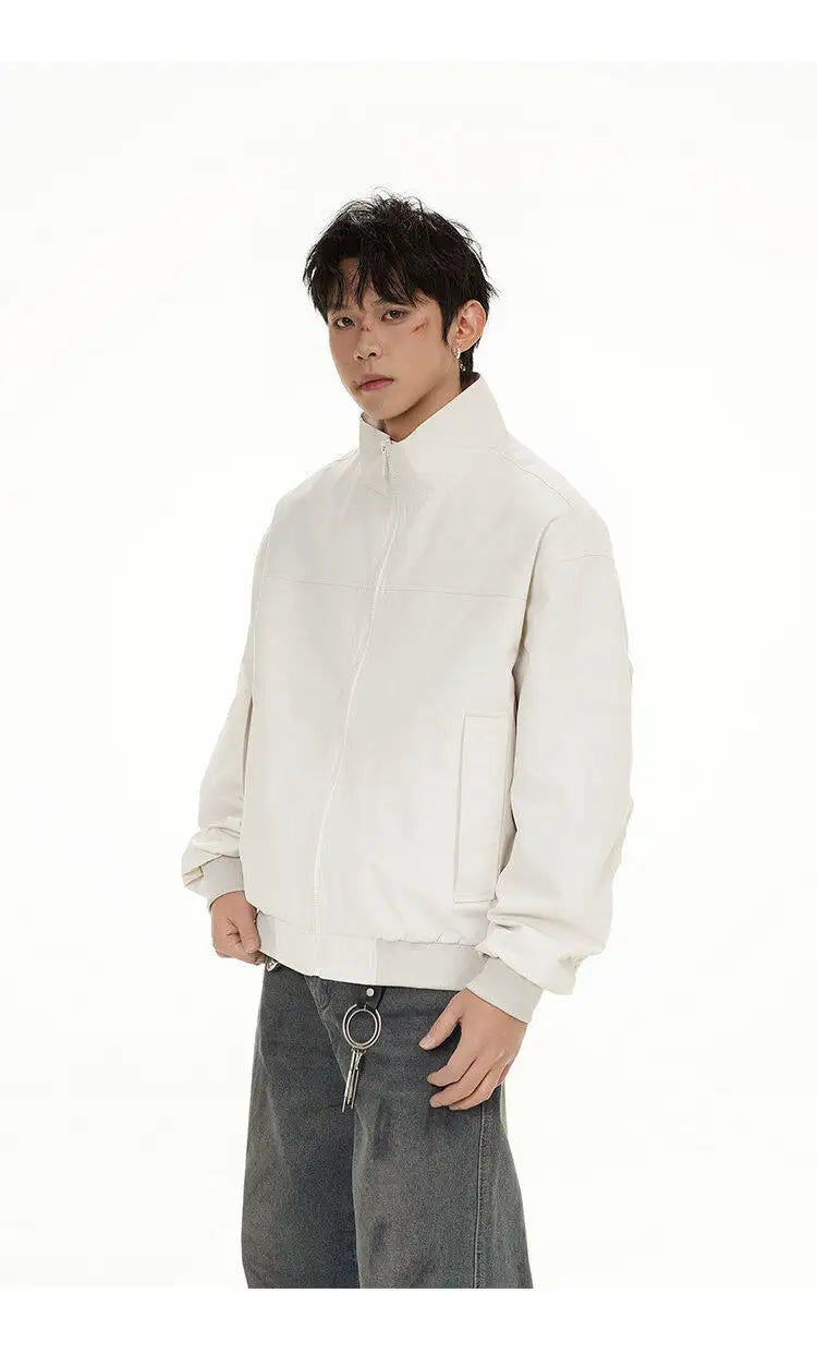 2025 spring new fashion waterproof bomber jacket men streetwear fashion loose casual motorcycle jacke boyfriend cargo coat unique cargo style 593