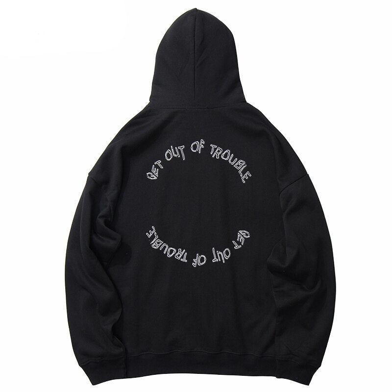 "Caught In The Mist" Unisex Men Women Streetwear Graphic Hoodie Daulet Apparel
