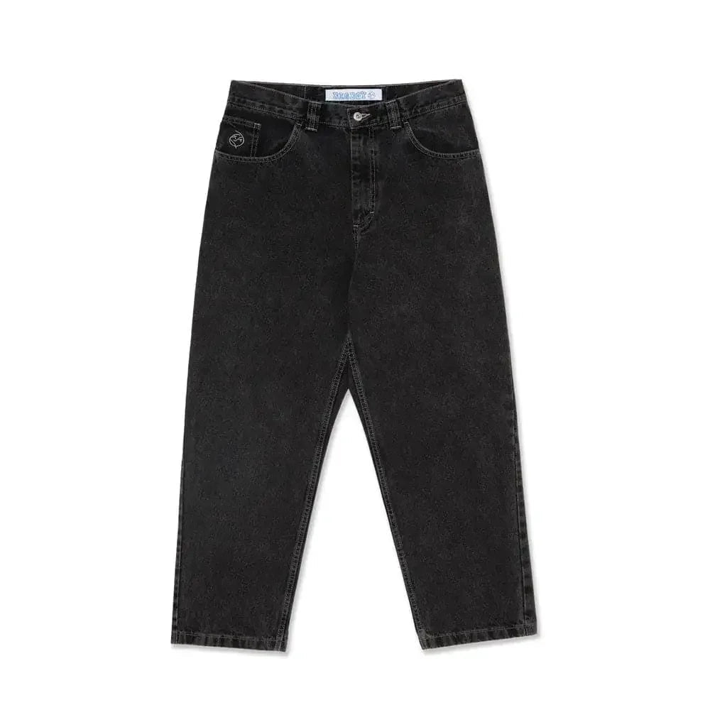 y2k gothic polar big boy baggy jeans cartoon embroidery streetwear mens womens fashion denim pants hot sell wide leg trouser unique jeans style 3833