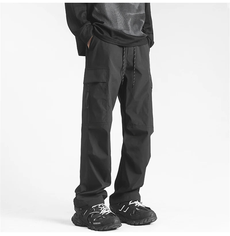 autumn mens cargo pants casual hip hop multi pocket trousers streetwear techwear sweatpants functional baggy pantalones hombre 1 unique joggers style 211