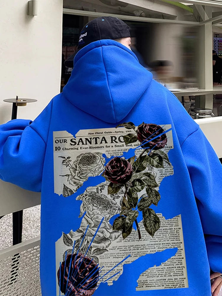 Skatercore Flame Bold Hoodie Cold-Weather Flex