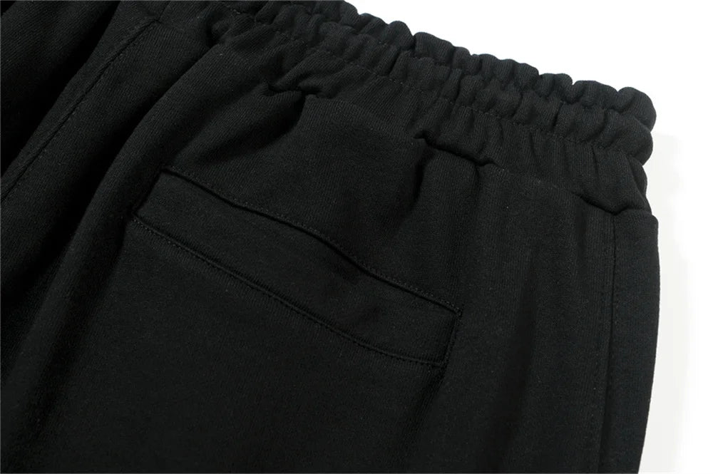Undermycar 2024 Trendy Drawstring Logo Drawstring Pure Cotton Loose Fat Elastic Shorts Street King Limited