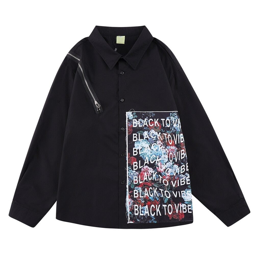 "Fake Love" Unisex Men Women Streetwear Graphic Shirt Daulet Apparel