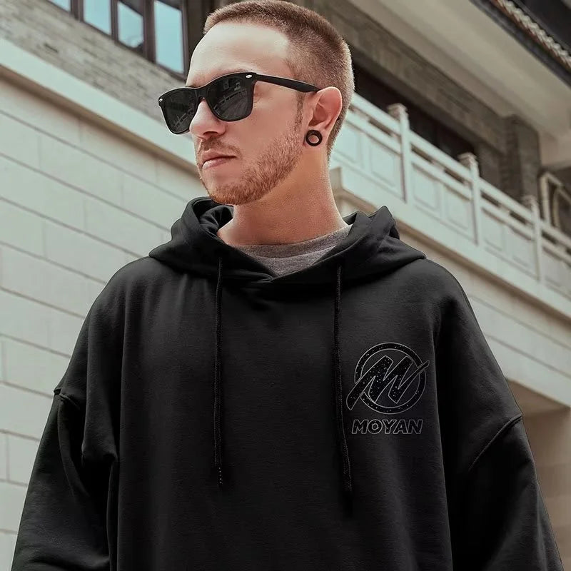 Meteor Bear Graphic Hoodies Oversized Men's Streetwear Hooded Sweatshirt Male Harajuku Fashion Pullover Hoodie y2k Clothes Street King Limited