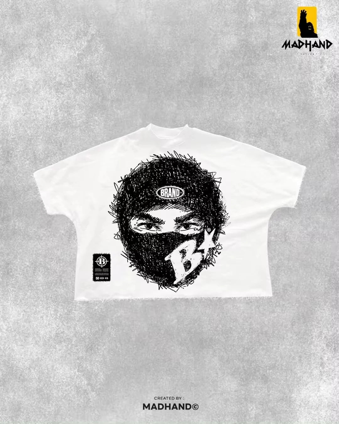 Street Fashion Trend Selling Spot Cotton T-shirts Men Y2K New Harajuku Casual Loose Hip Hop Short Sleeved Couple Goth Print Tees Street King Limited