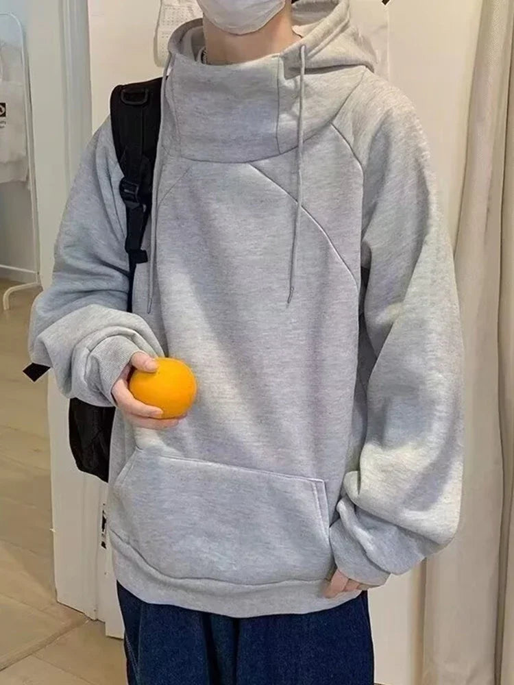 Sadcore Washed Oversized Hoodie Street Style Staple