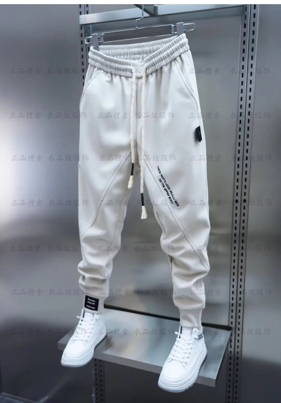 Sweatpants Mens Pants Sport Trousers for Men Wide Pants Man Gym Man Big Size American Style Autumn Winter korean Men's Clothing Street King Limited