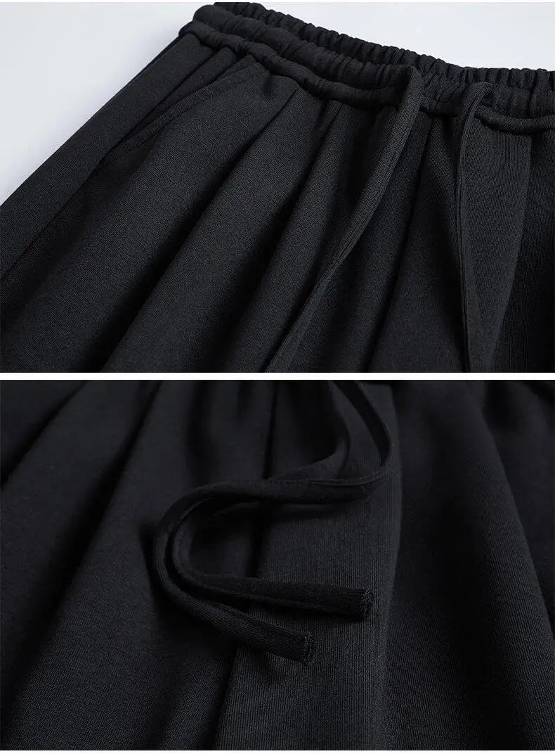 men women loose casual streetwear fashion wide leg sport pants jogger sweatpants hip hop trousers baggy pants unique joggers style 1593