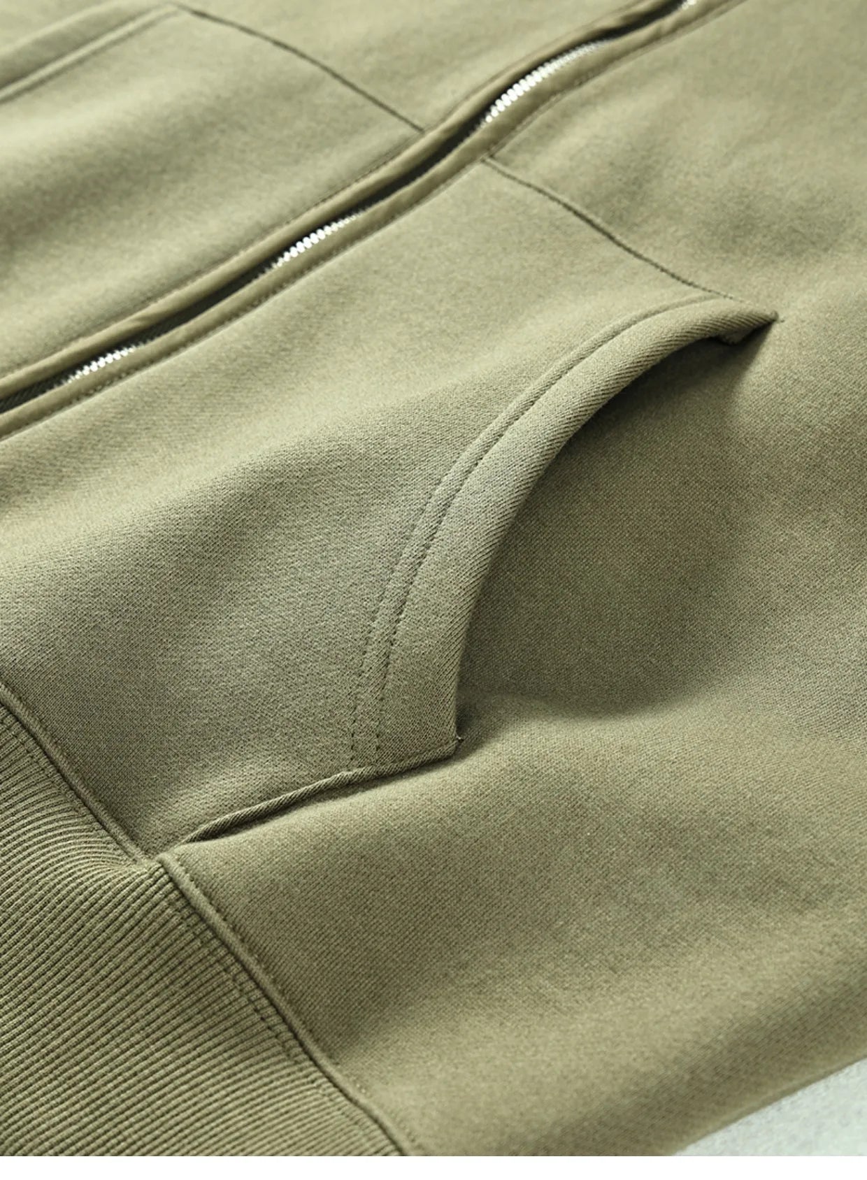 Streetwear Solid Color Ninja Zipper Hoodies Men's Fleece Turtleneck Cardigan Outdoor Oversized Hoody Plus Velvet Charge Coat Street King Limited
