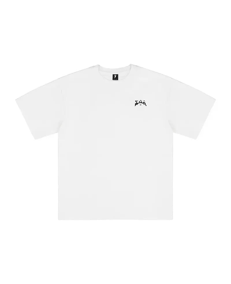 European and American Trendy Brand Personalized Letter Print Oversized Short-sleeved Men Y2k Street Retro Fashion T-shirts Women Street King Limited