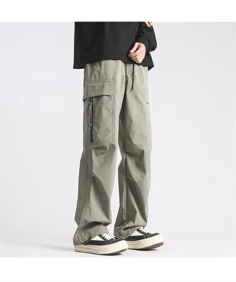 autumn mens cargo pants casual hip hop multi pocket trousers streetwear techwear sweatpants functional baggy pantalones hombre 1 unique joggers style 205