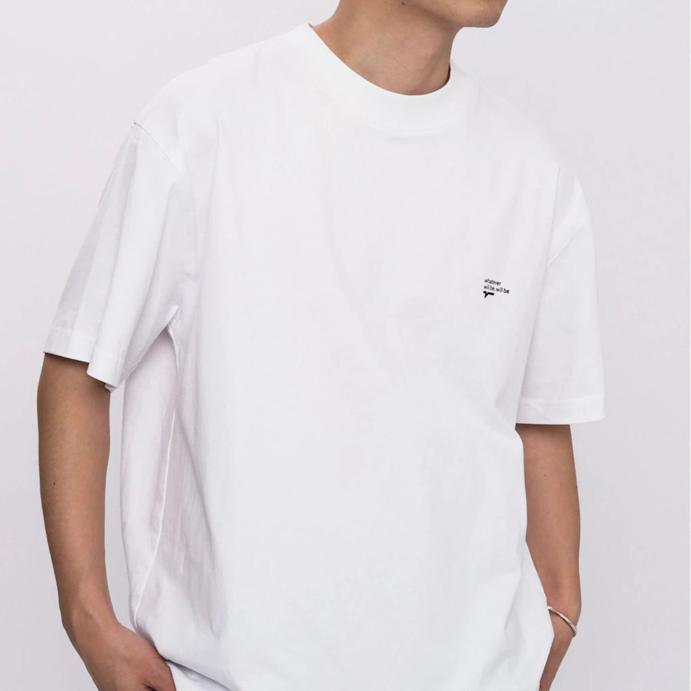 Summer Korean style loose simple short sleeved T shirt men casual y2k street solid color Harajuku round neck half sleeved top Street King Limited